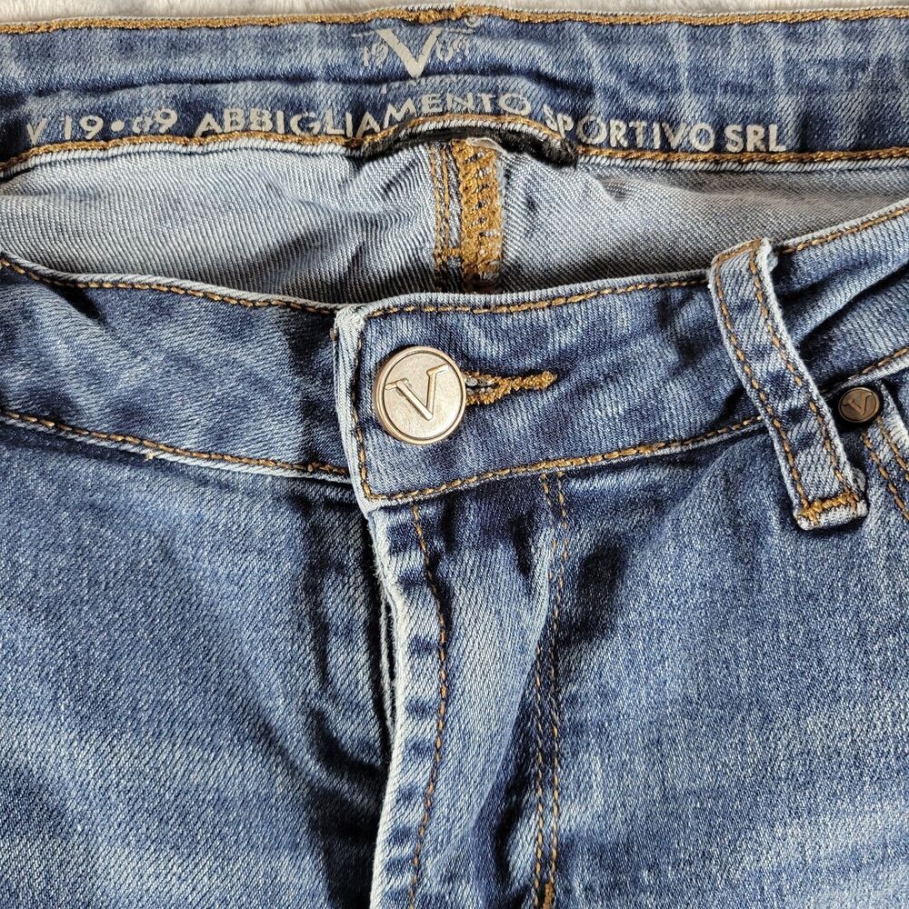 Versace Jeans Womens 6x35 V1969 Italia Abbigliamento Sportivo SRL‎ Skinny Blue - Picture 5 of 10